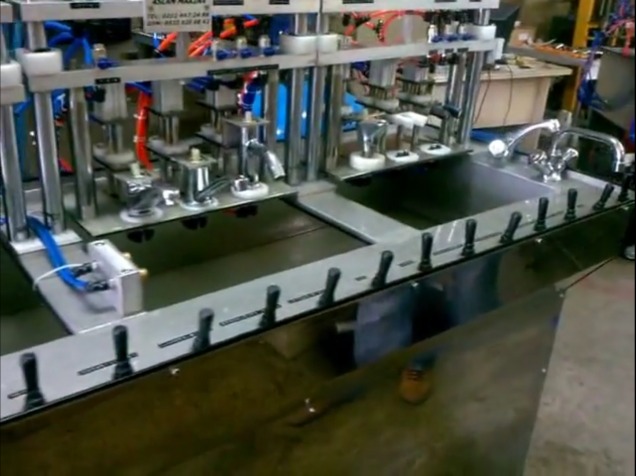 Armatür test makinaları-taharat test makinaları-Batarya montaj makinaları